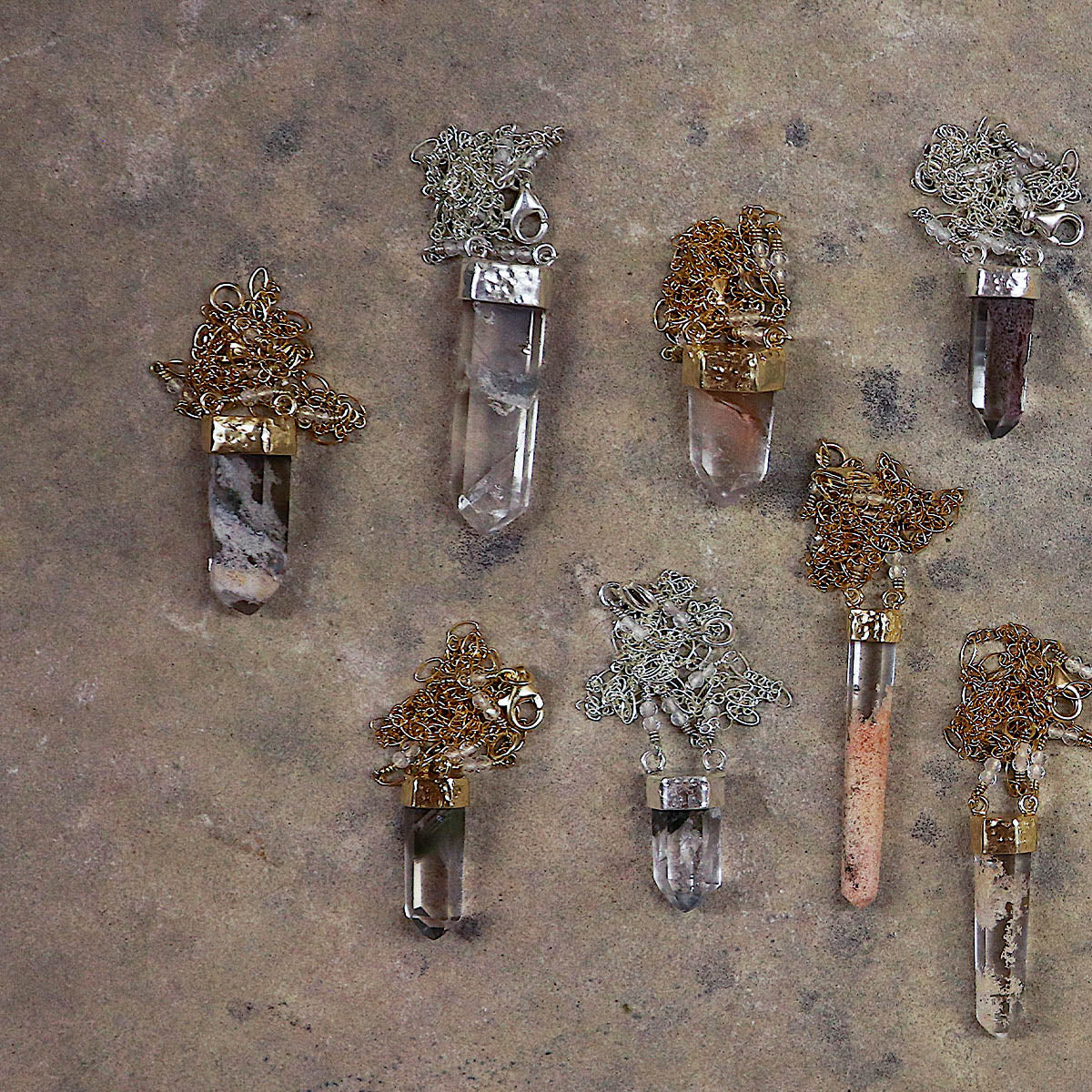 Rose Phantom Wand Necklace