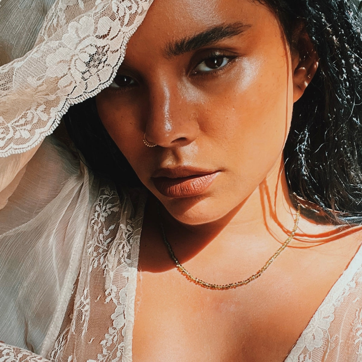 moldavite  || Gemstone Necklace