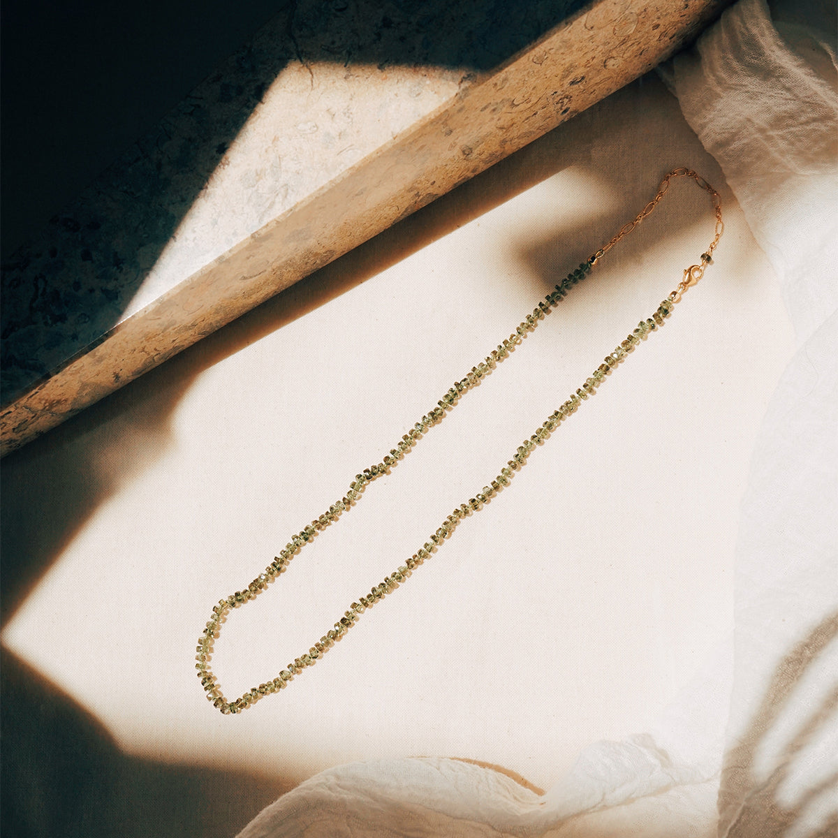 moldavite  || Gemstone Necklace