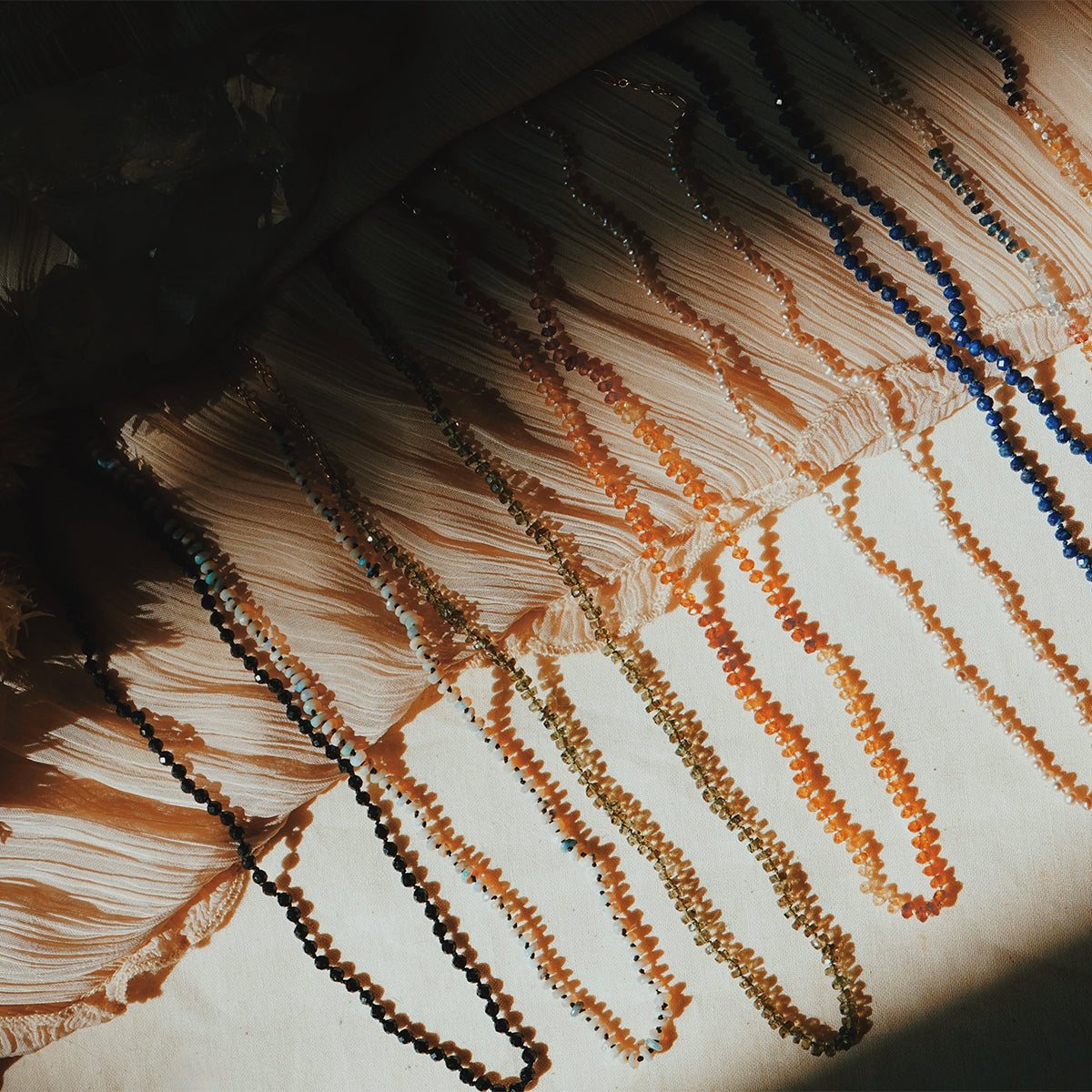 moldavite  || Gemstone Necklace