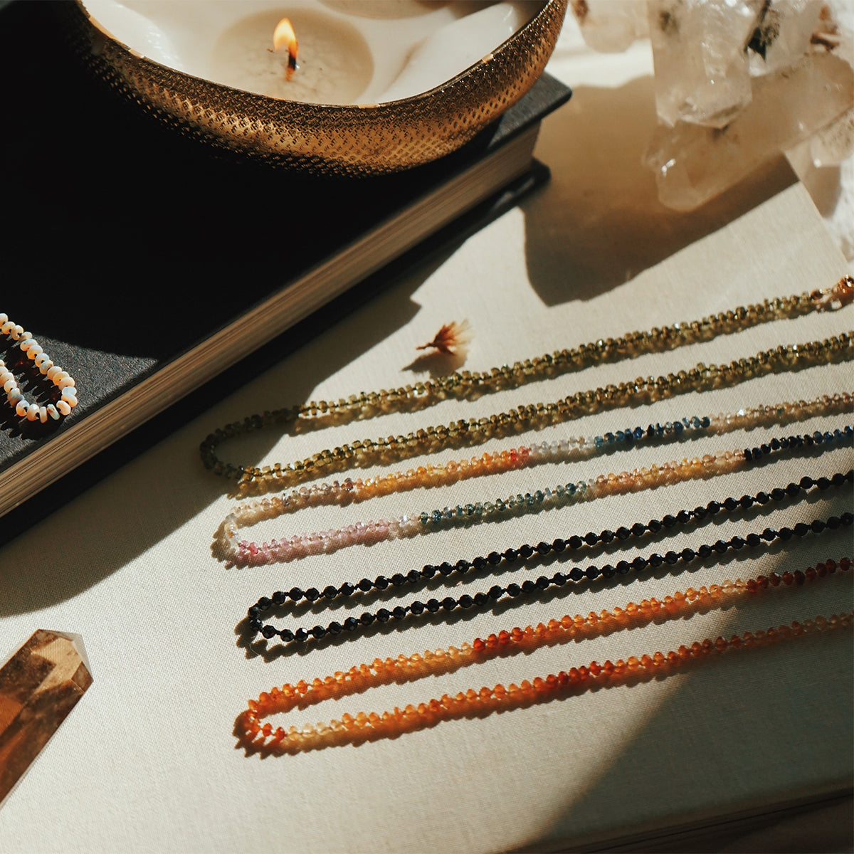 moldavite  || Gemstone Necklace