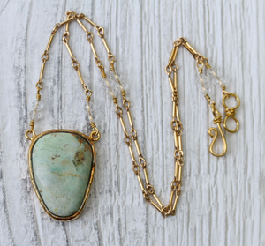 Cactus Chrysocolla Necklace