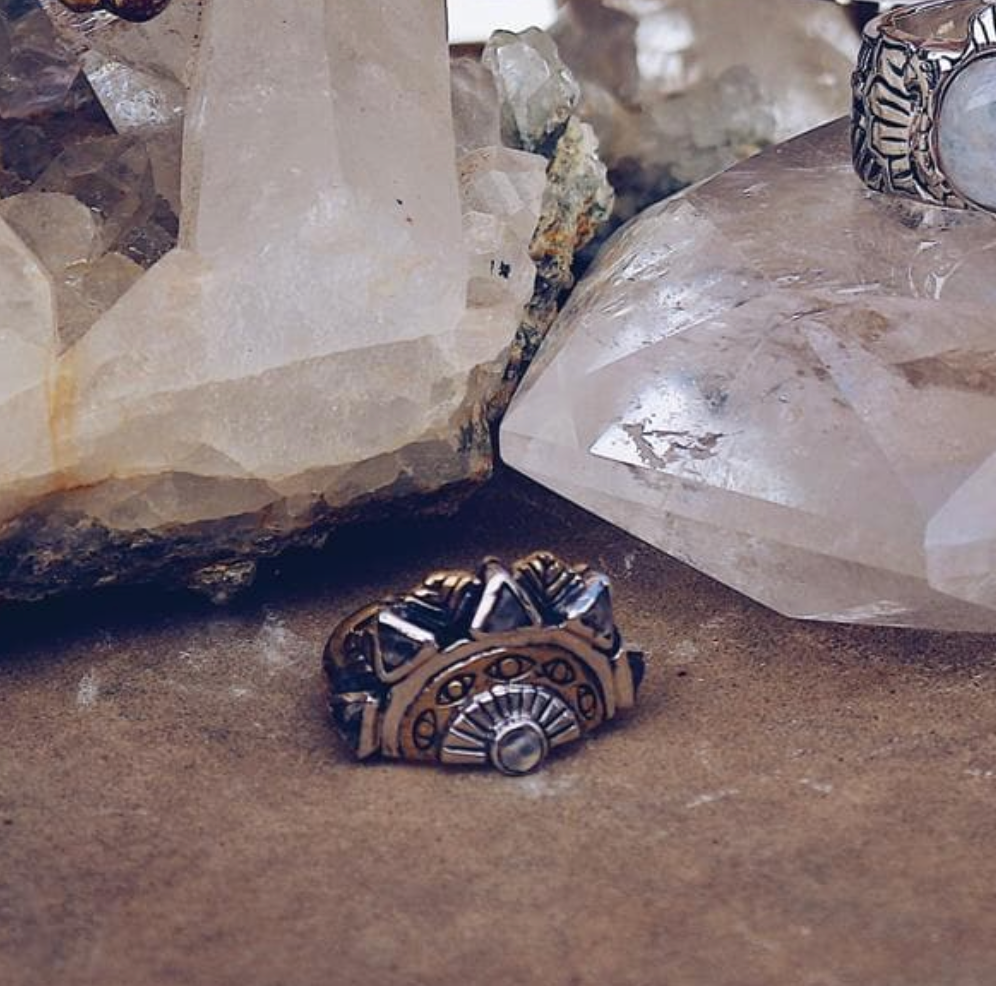 Sunbeam Ring || Labradorite