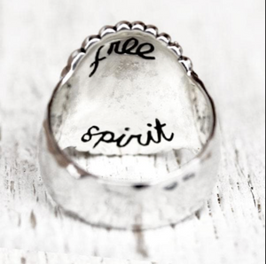 Free Spirit Ring || Moonstone