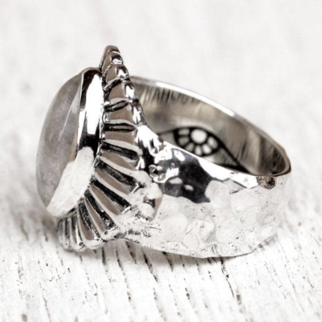 Spirit Ring :: Moonstone