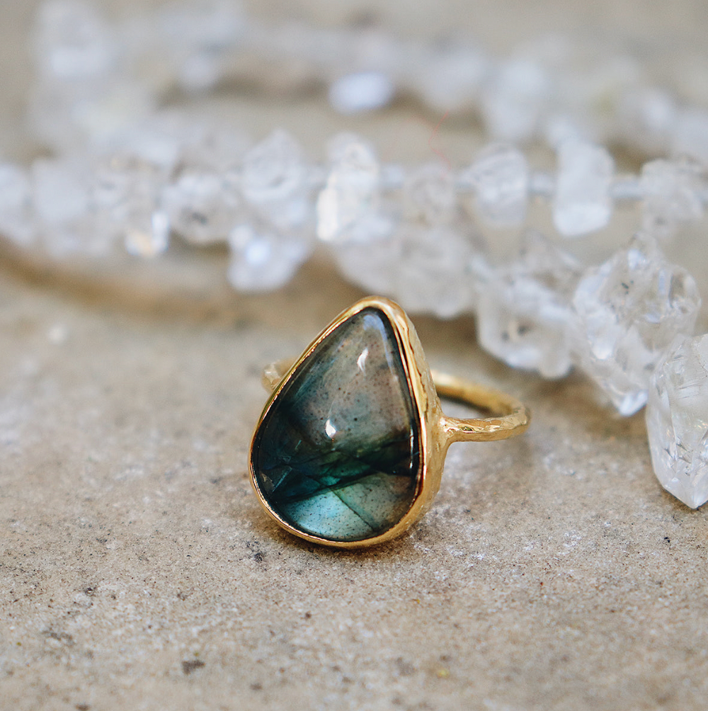 Labradorite Rings Women