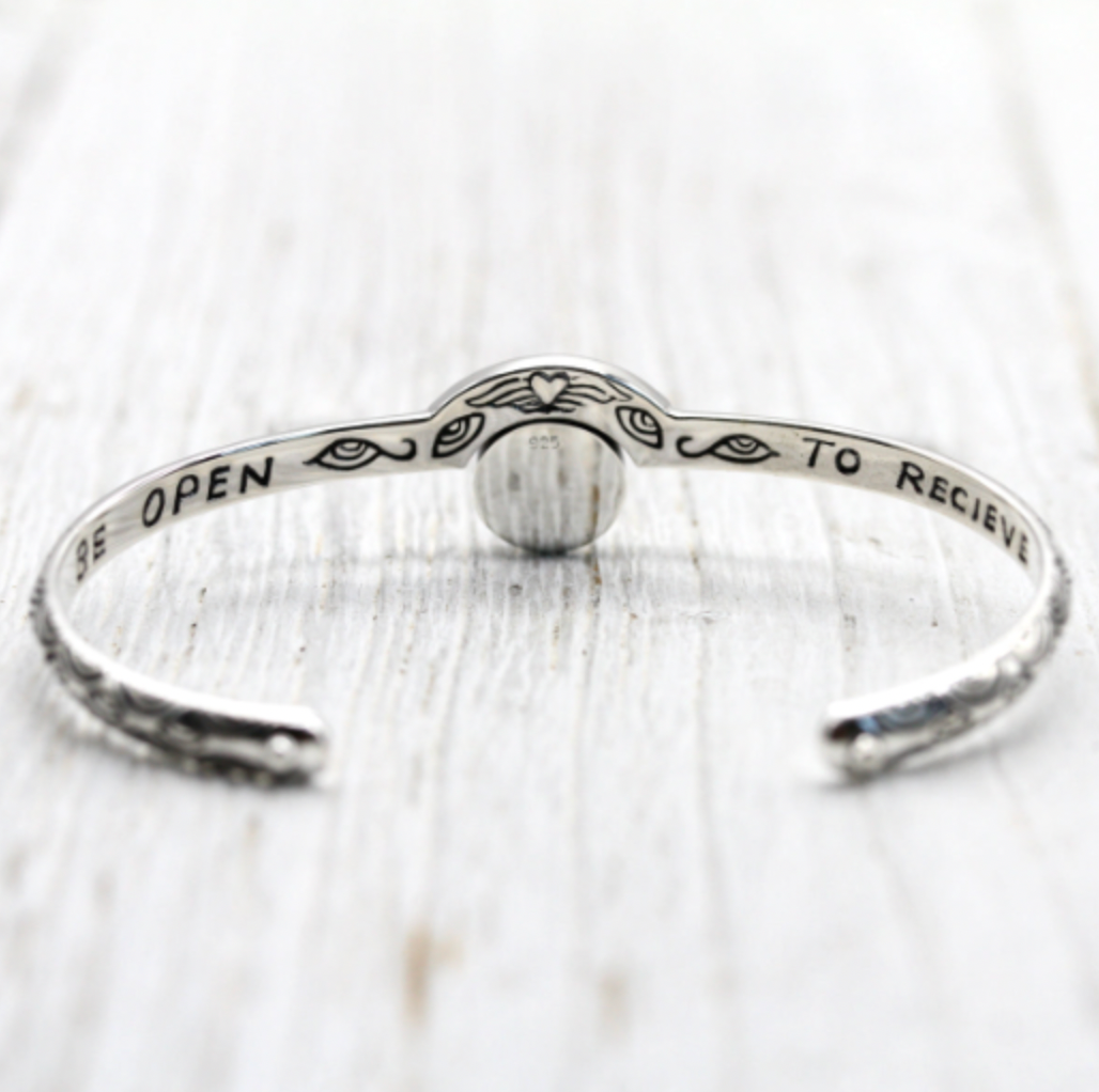 【Bahgsu Jewels】Rebirth moonstoneカフブレスレット Be Open Cuff || Moonstone - Bahgsu