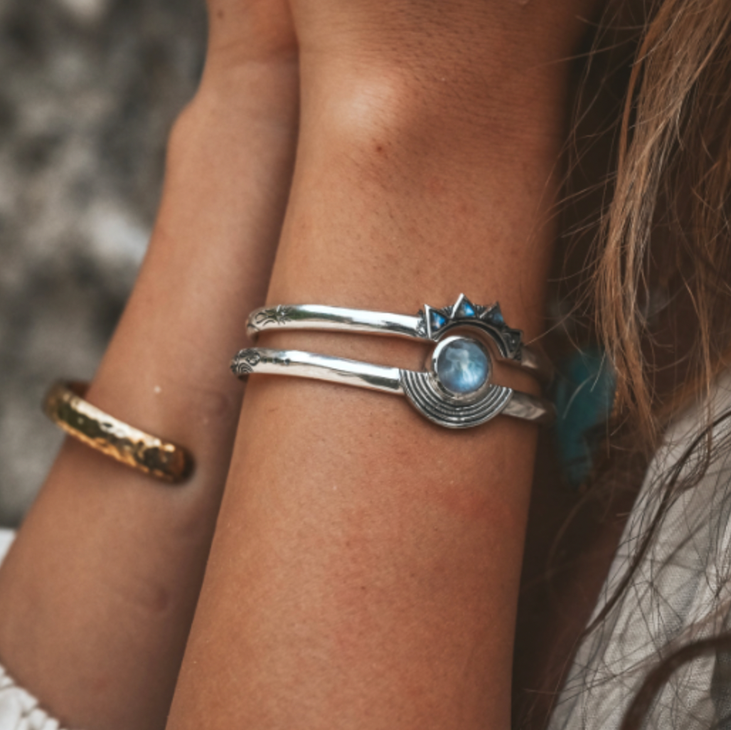 Be Open Cuff || Moonstone