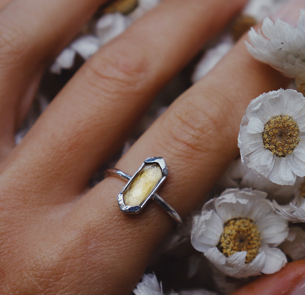 Shine Ring || Citrine