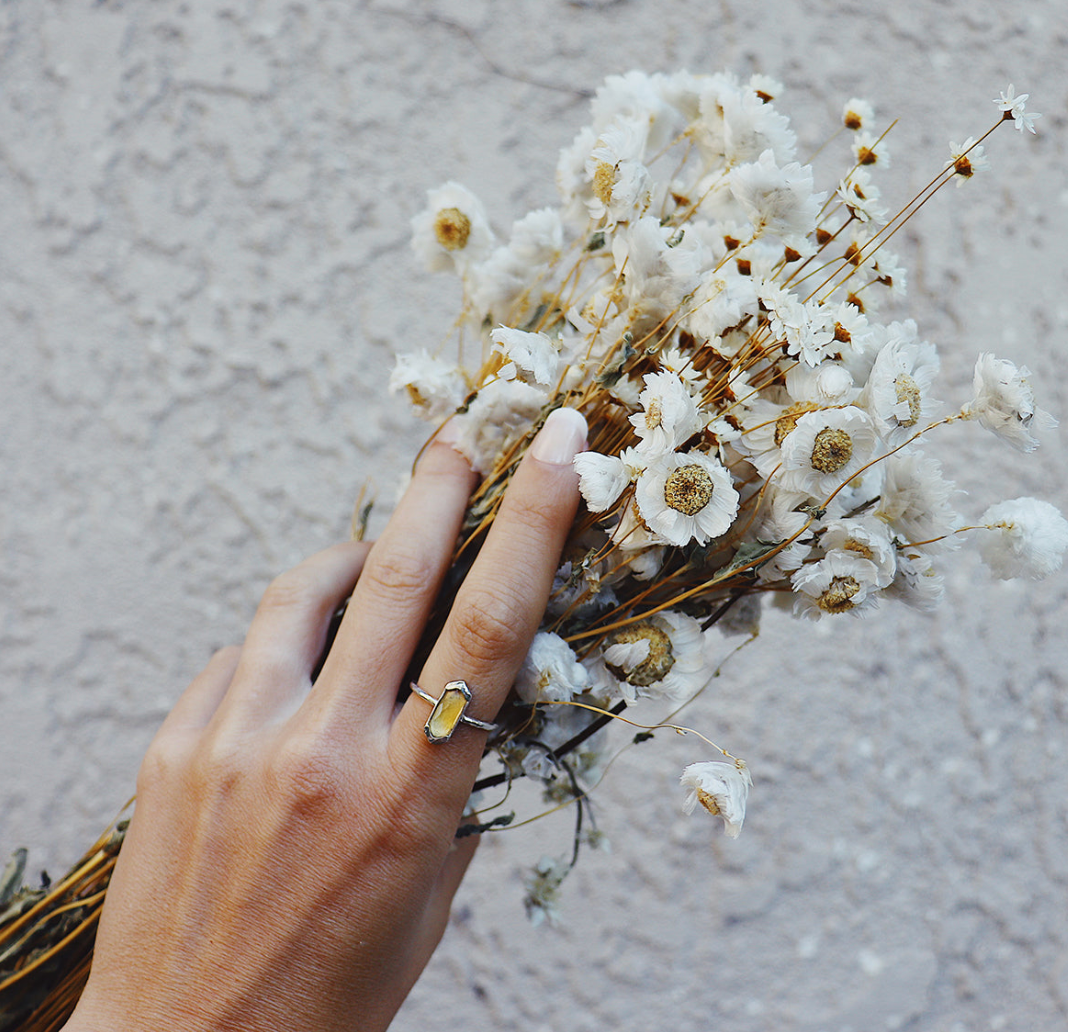 Shine Ring || Citrine