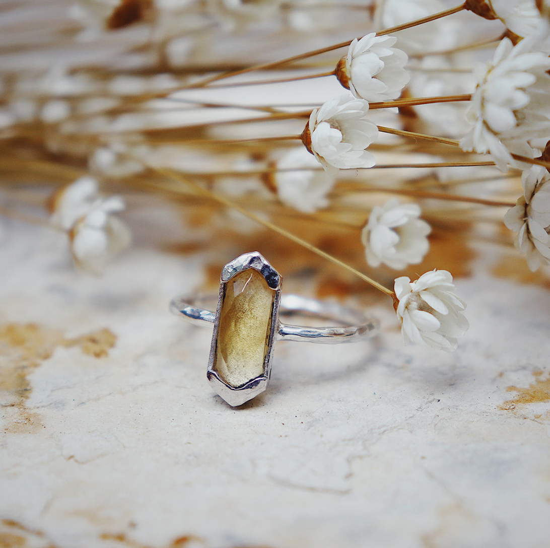 Shine Ring || Citrine