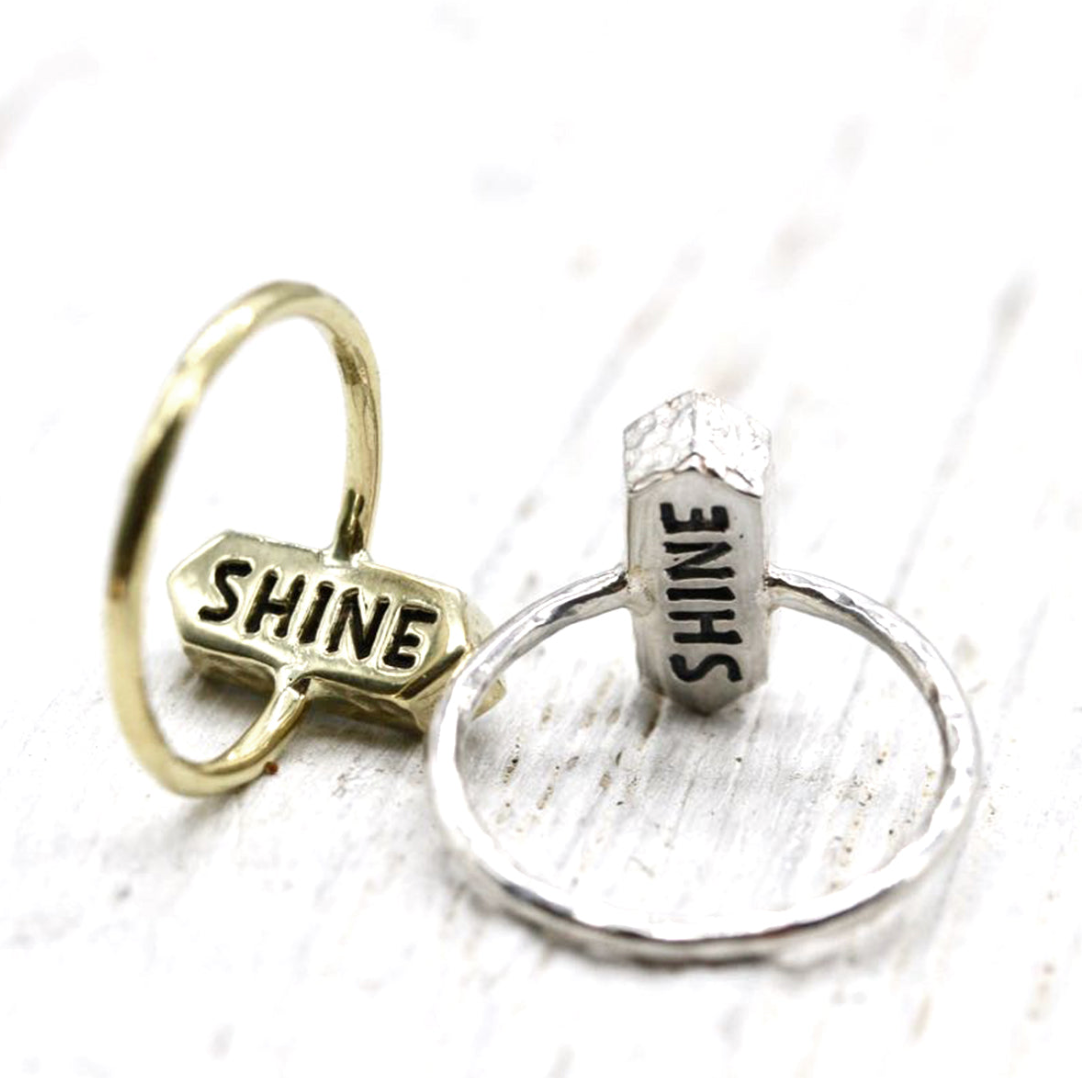 Shine Ring || Citrine