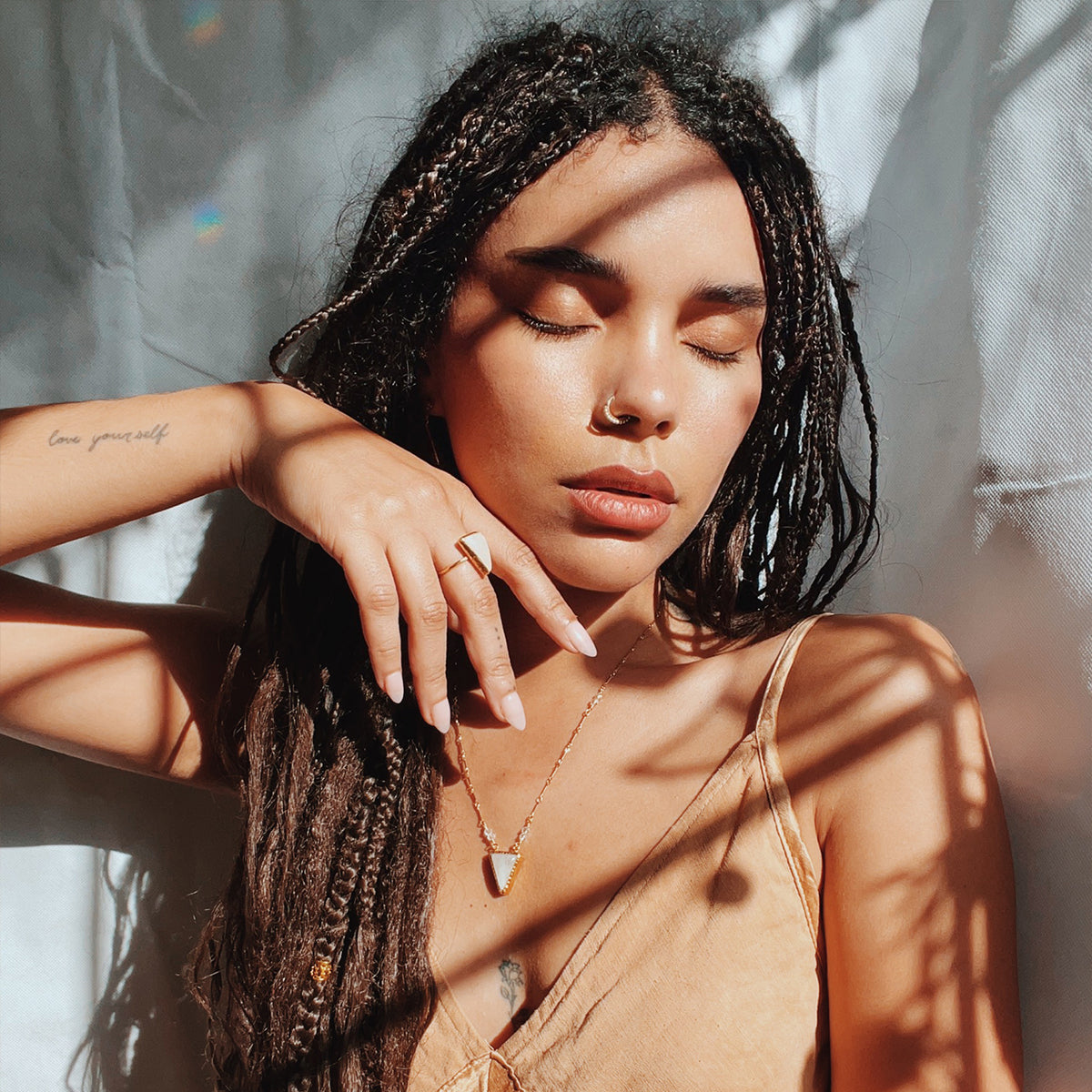 Moonstone Elfin Ring ||  Pyramid