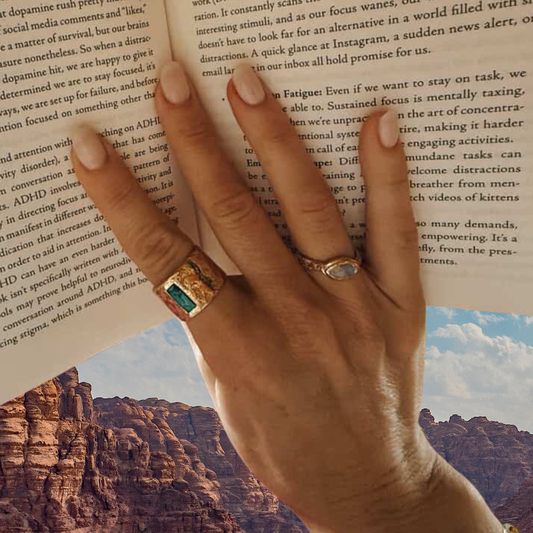 Intuition Ring || Turquoise