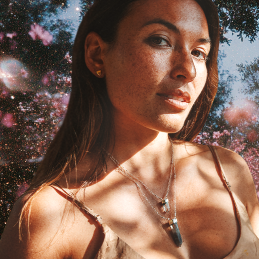 Rose Phantom Wand Necklace