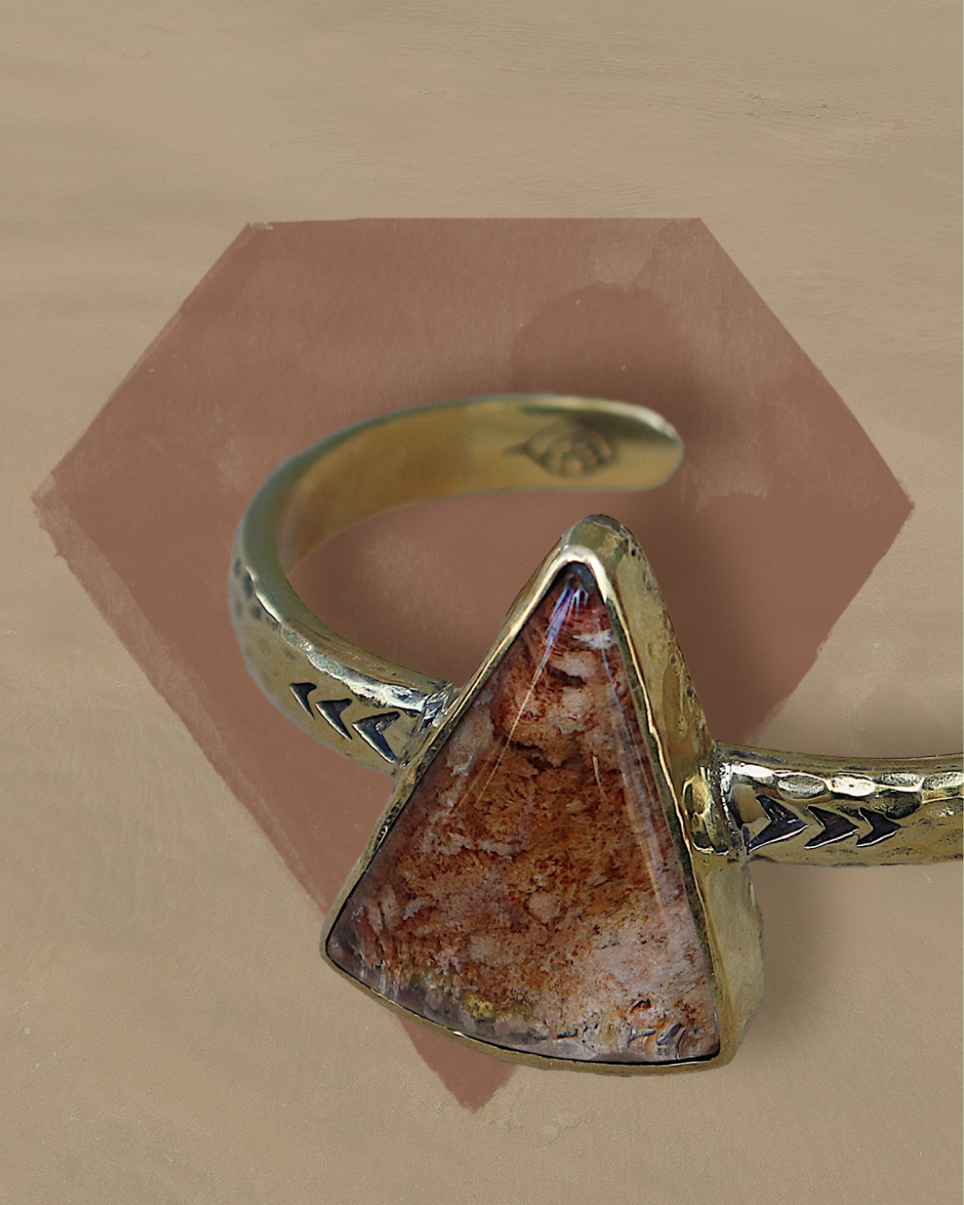 heirloom cuff || Garden Quartz