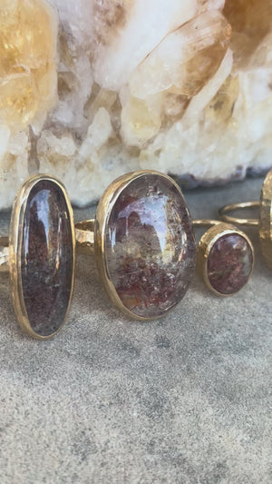 Garden Quartz Elfin Ring