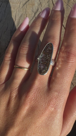 Boulder Opal Ring