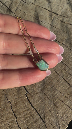 Boulder Opal Necklace