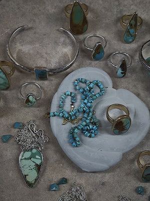 Royston Turquoise Elfin Ring