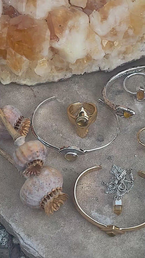 Shine Ring || Citrine