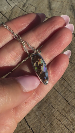 Boulder Opal Necklace