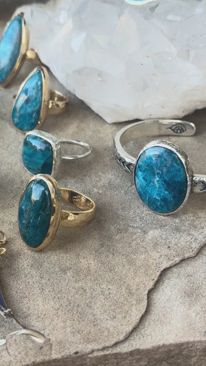 Apatite Elfin Ring