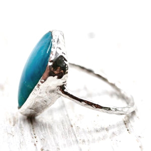 Peruvian opal Elfin Ring