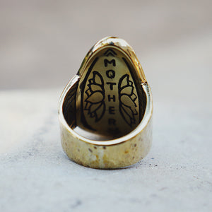 Goddess Ring || Brass