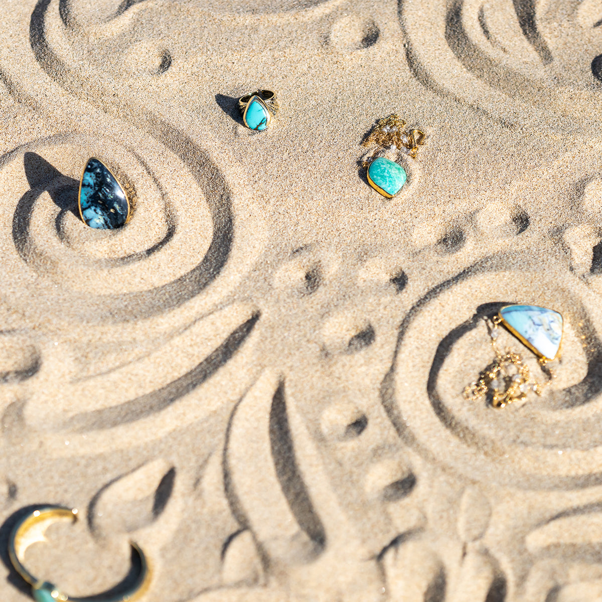 【Bahgsu Jewels】Winged Turquoiseリング Winged Ring || Turquoise - Bahgsu