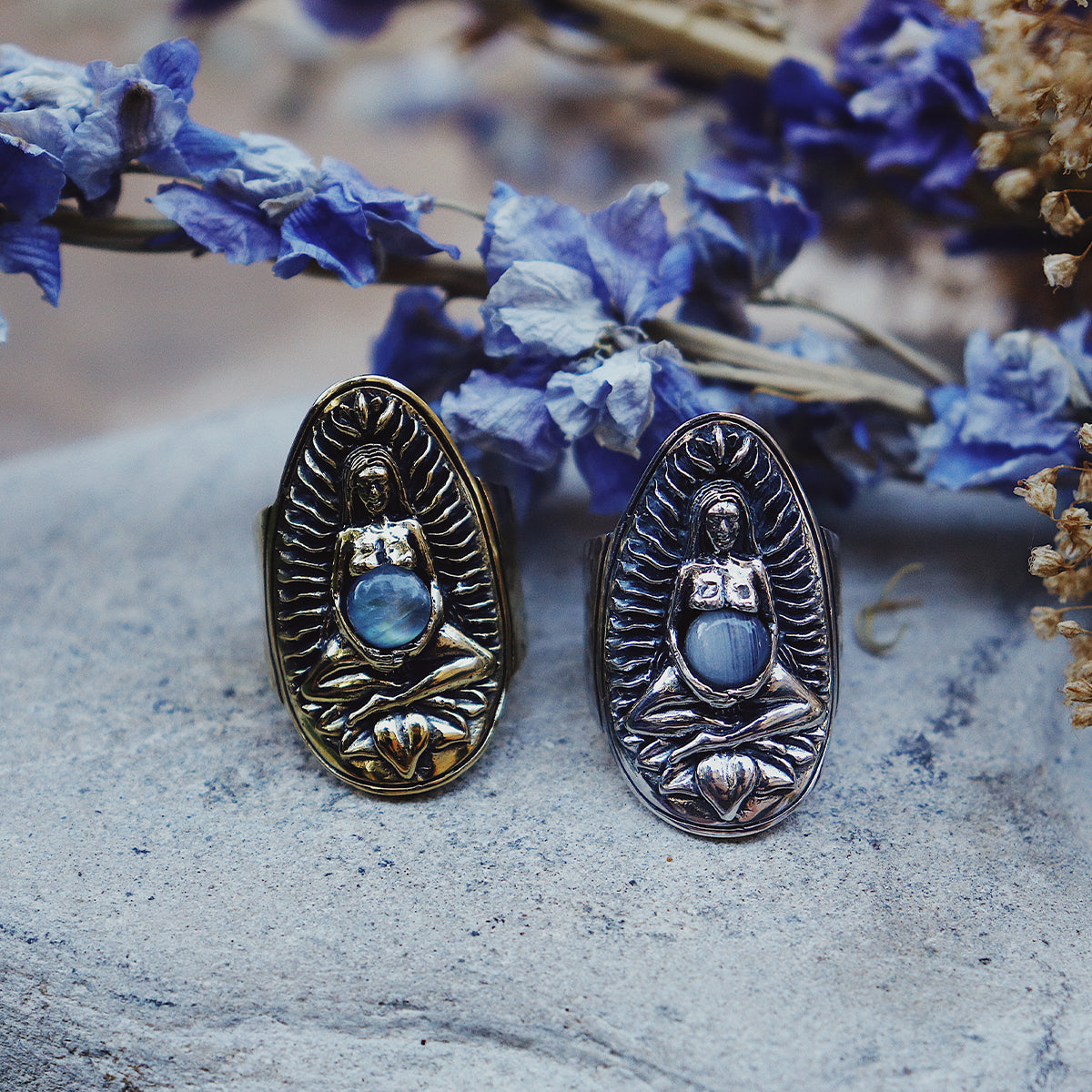 Goddess Ring || Brass