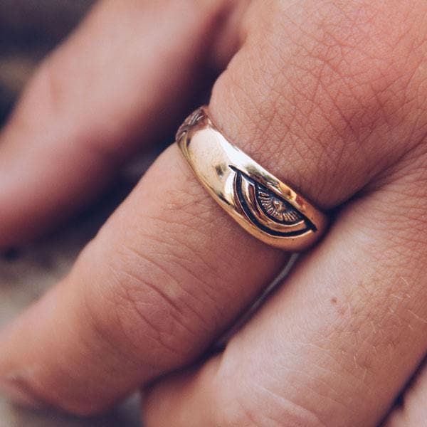 Third eye engagement on sale ring