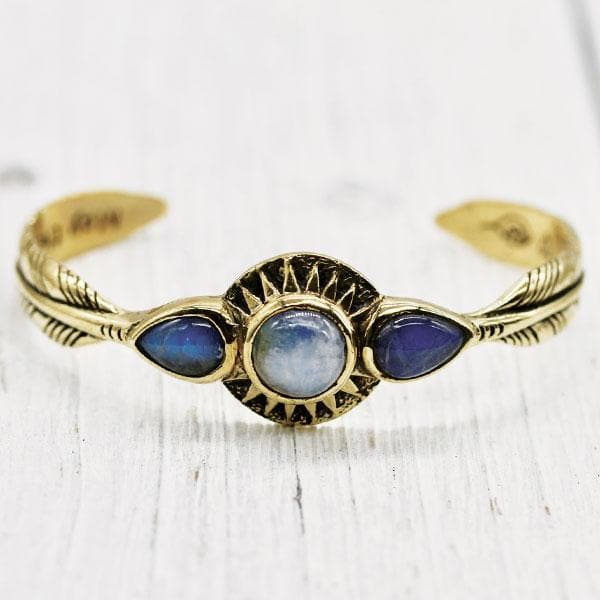 Radiate Cuff || Moonstone