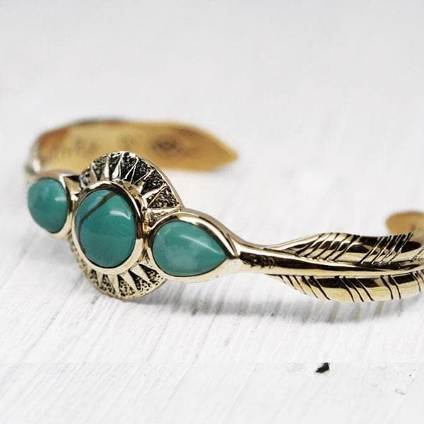 Radiate Cuff || Turquoise