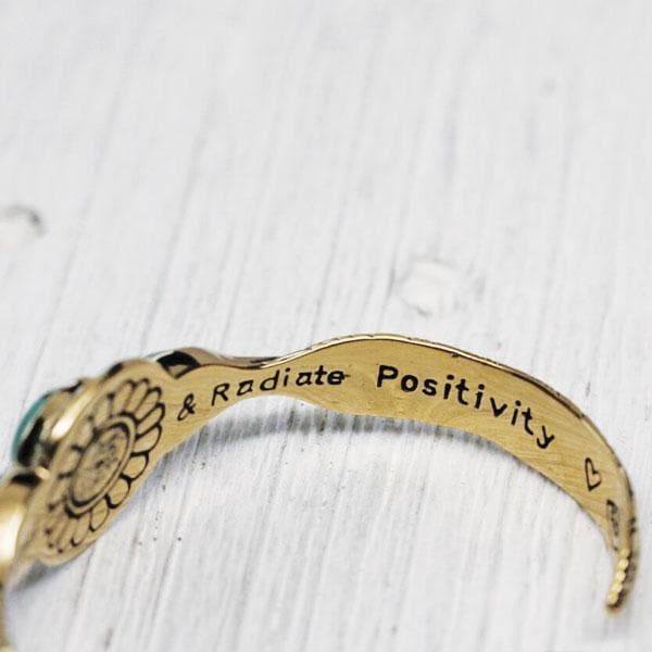 Radiate Cuff || Turquoise