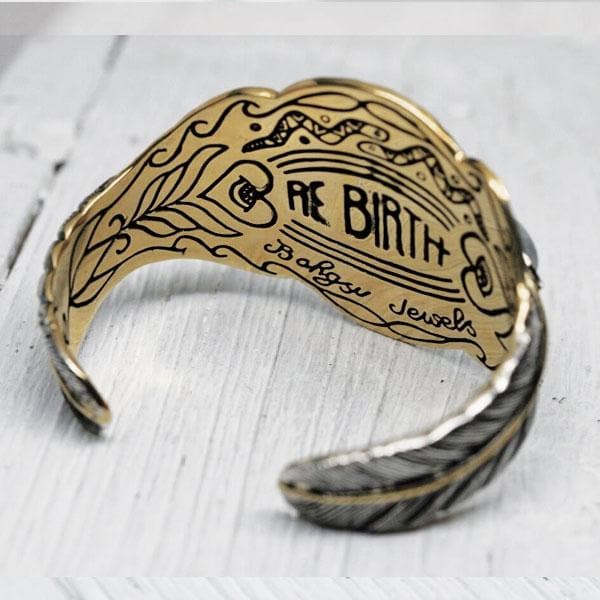 【Bahgsu Jewels】Rebirth moonstoneカフブレスレット Rebirth Cuff || moonstone - Bahgsu