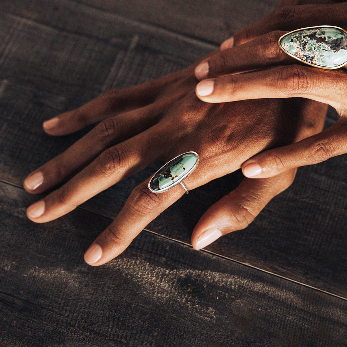 Otteson Turquoise Elfin Ring