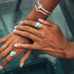 Otteson Turquoise Elfin Ring