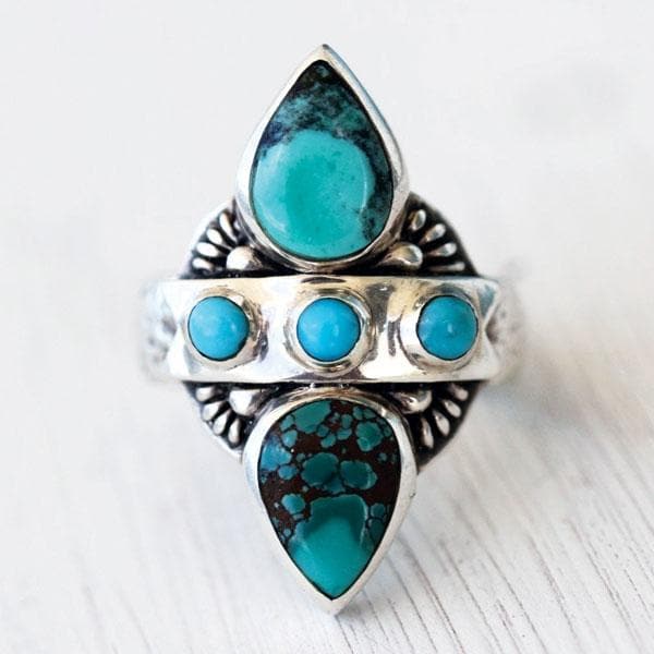 Stone seeker on sale blue ring