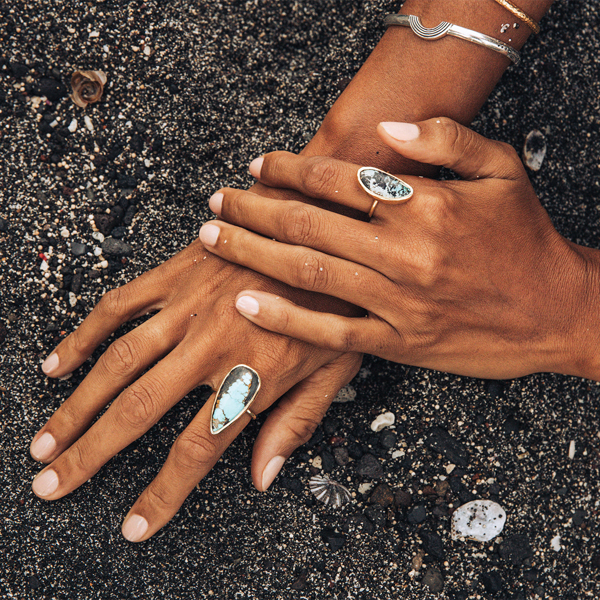 Otteson Turquoise Elfin Ring