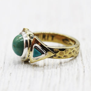 Hemisphere Ring || Turquoise