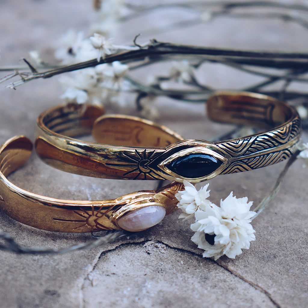 サーファー/ストリート人気【Bahgsu Jewels】Three s Cuff Trevor Hall x Bahgsu Jewels || Three Rivers Cuff