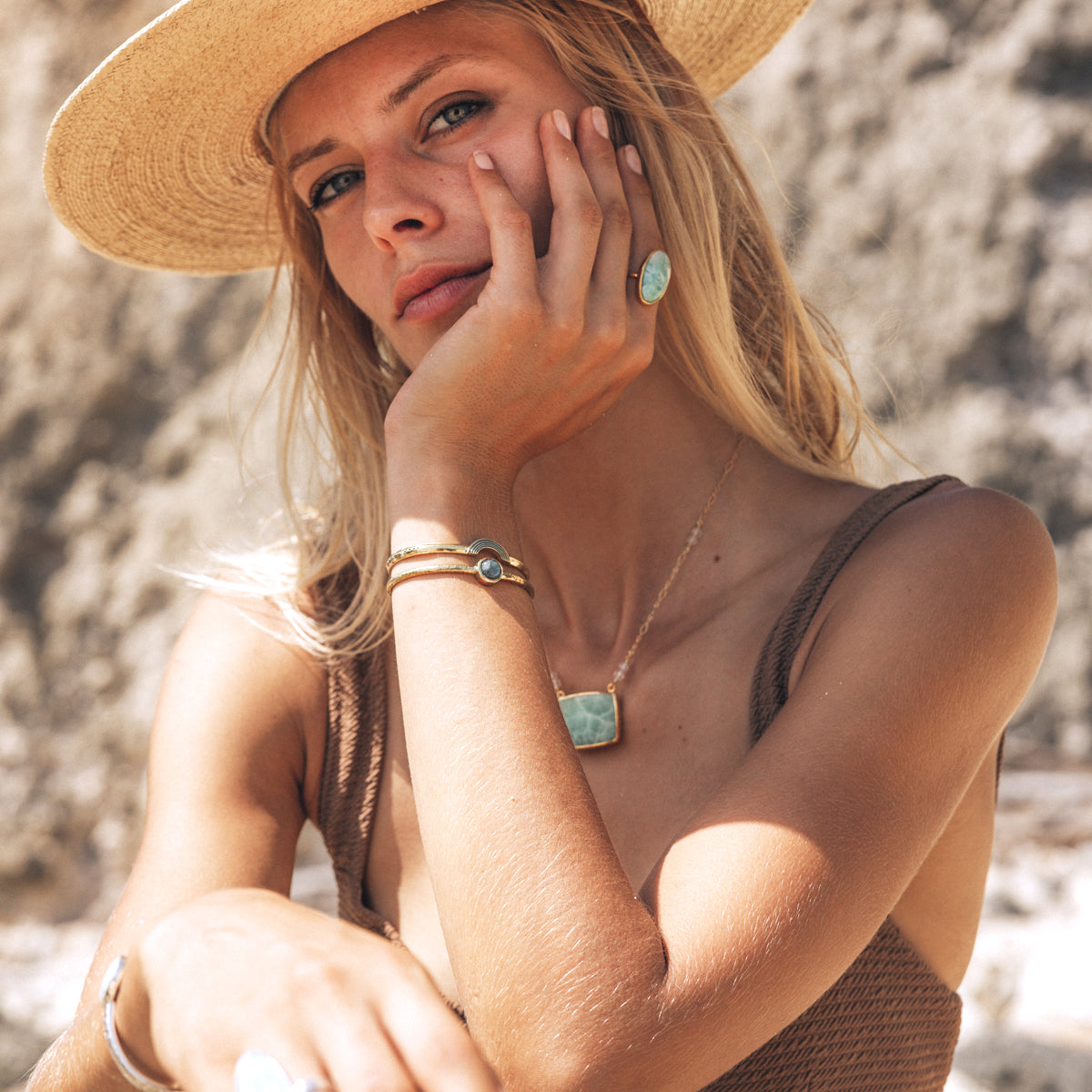 Your Center Cuff || Moonstone