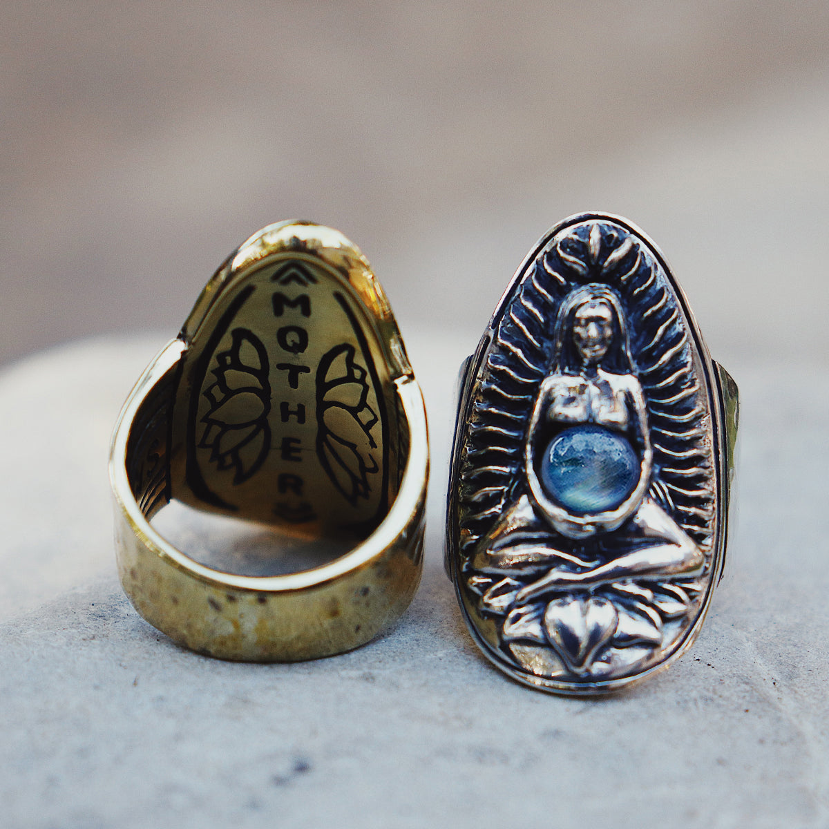 Goddess Ring || Sterling Silver