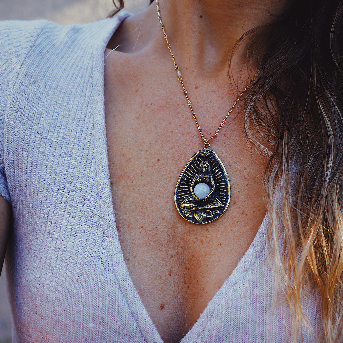 Birthing Priestess Necklace - Bahgsu Jewels