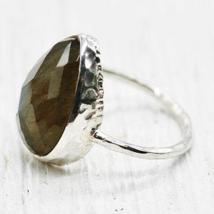 Labradorite Elfin Ring
