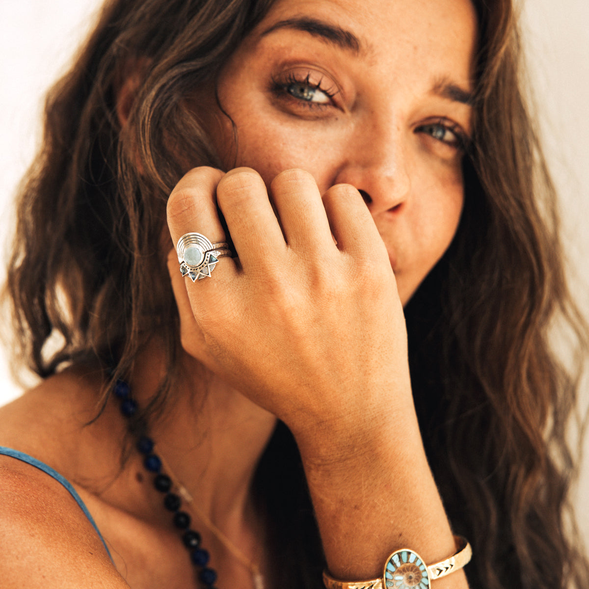 Be Open Ring || Moonstone