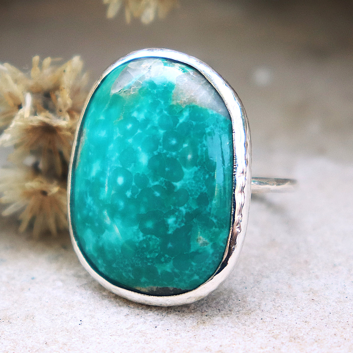 Castle Dome Turquoise Elfin Ring
