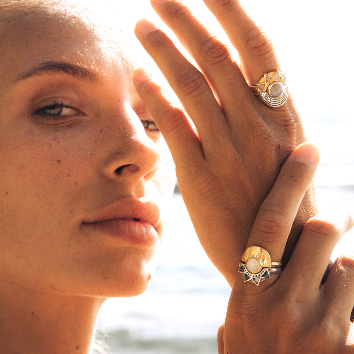 Be Open Ring || Moonstone - Bahgsu