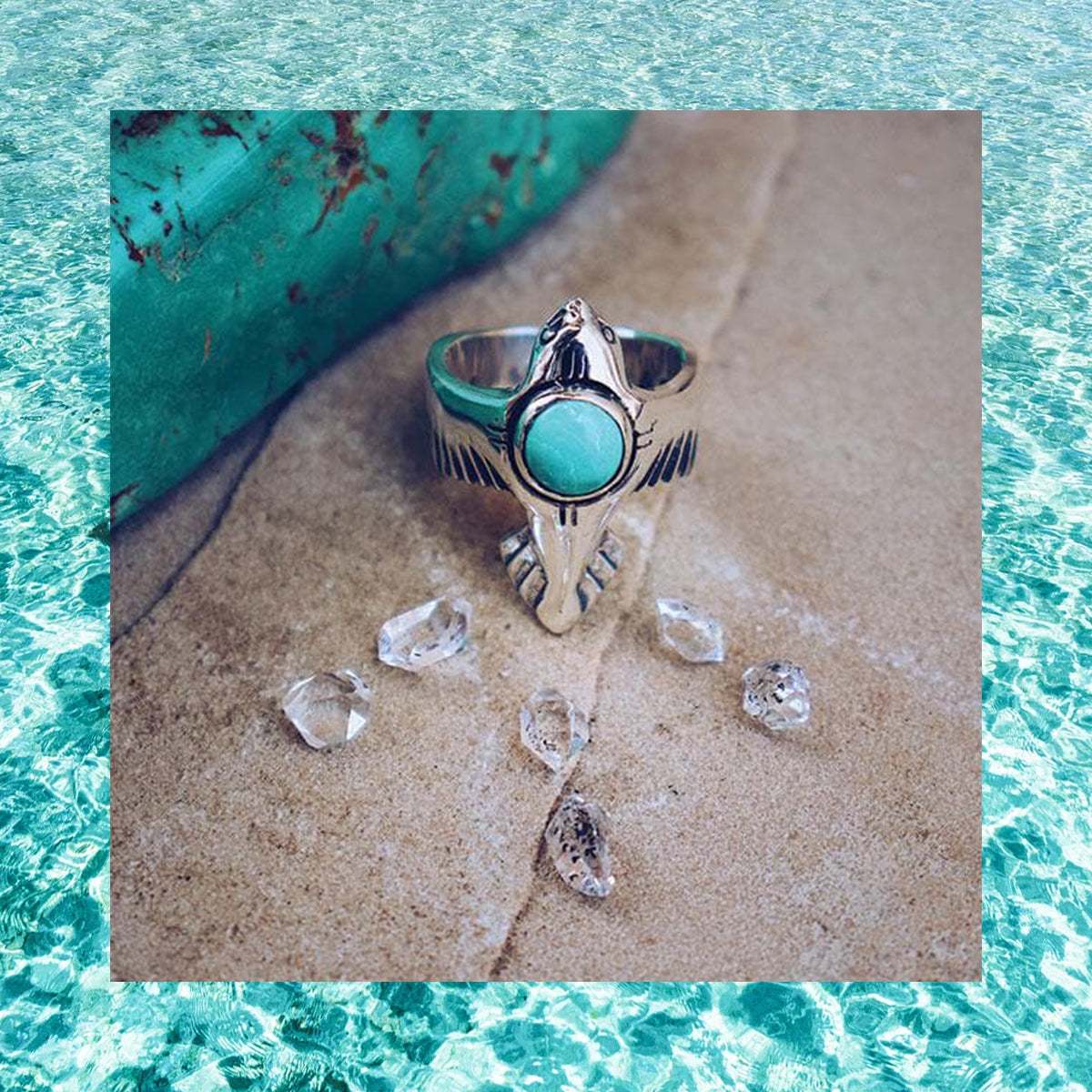 As Above Ring || Turquoise
